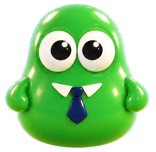 Green Brokie character
